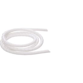 Organizador Fios Cabos 12.5MM DN1577 Branco 1.5M Daneva