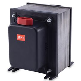 Autotransformador.3000V 10A Slim Premium Preto Bivolt Force Line