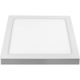 Painel de Sobrepor Home Led Quadrado 24W 3000K Branco Bronzearte