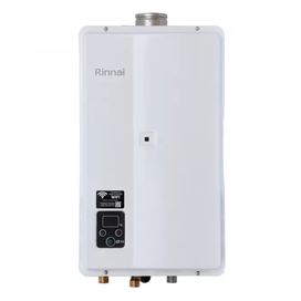 Aquecedor Digital 32,5L GLP REUE331 FEH Branco Bivolt Rinnai
