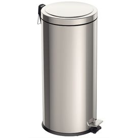 Lixeira Inox com Pedal 30L Tramontina