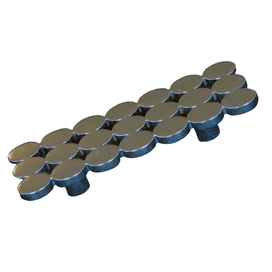 Puxador 801 CC 64mm Cromado Ago Inox