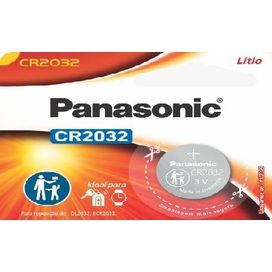 Bateria Lithium Botão CR2032 3V Panasonic