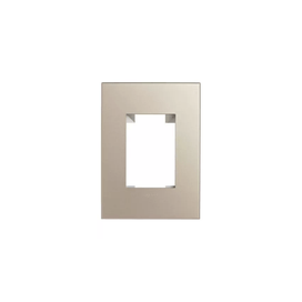Placa 4x2 3Postos Arteor Champagne Pial