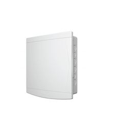 Quadro Distribuição Embutir 18/24 Disjuntores sem Barramento Porta Branca Tigre