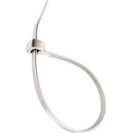Abraçadeira Nylon 2.5x200mm 100 Peças Natural Sfor