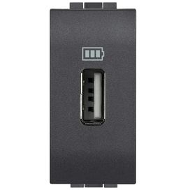 Modulo carregador 1usb 1100ma sl4285c1preto.