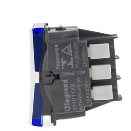 Modulo Interruptor Paralelo 10A BA  Plus+Branco 25V Pial