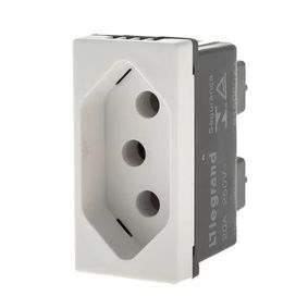 Modulo Tomada 2P+T 20A BP Plus+Branco 250 Pial