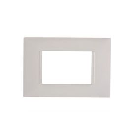Placa 4x2 3 Postos Pial Plus+Branco Pial