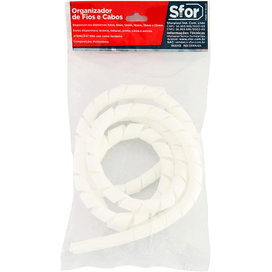 Organizador de Fios e Cabos 12mm Sfor