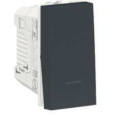 Modulo Interruptor Paralelo 1M 10A Orion Grafite 250V Schneider Prime