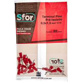 Terminal Pino 0,5x1,5mm Sfor