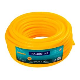 Conduite Flexível DN25 3/4 50 Metros Amarelo Tramontina