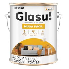 Tinta Acrílica Glasurit Econômica 3,6L Palha Suvinil