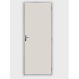 Kit Porta Lisa 75x215cm Branco Esquerda MGM