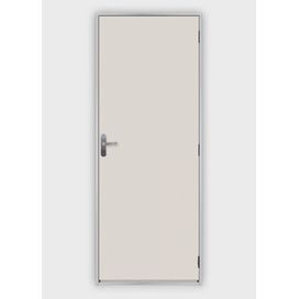 Kit Porta Lisa 85x215cm Branco Esquerda MGM