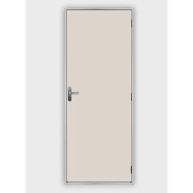 Kit Porta Lisa 95x215cm Branco Direita MGM