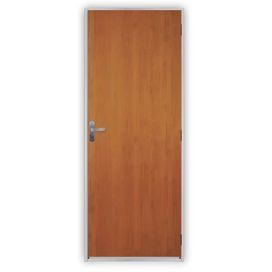 Kit Porta Lisa 85x215cm Mogno Esquerda MGM