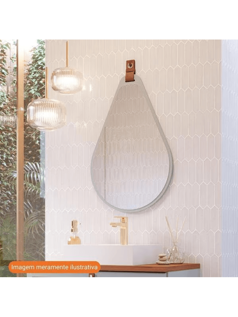 3116449-ESPELHO-GOTA-PISTACHE-50X76PISTACHE-amoedo