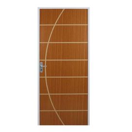 Kit Porta Neblina 85x215cm Mogno Direita MGM