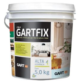 Cola Acrílica 5kg Branco Gart