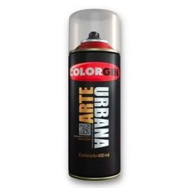 Tinta Acrílica Spray Arte Urbana Fosco 0.4L Amarelo Sol Colorgin