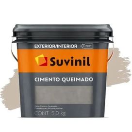 Massa Cimento Queimado 5kg Pedra Rosa Suvinil