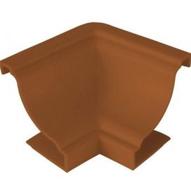 Moldura de Canto Interno 25mmx30mm Mogno Plastilit