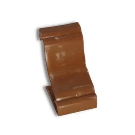 Emenda de Moldura 38mmx20mm Mogno Plastilit