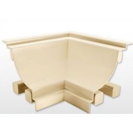 Emenda de Moldura 38mmx20mm Nogueira Plastilit