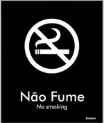 2166763-PLACA-NAO-FUME-Amoedo