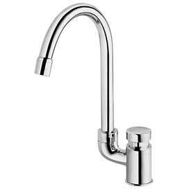 Torneira de Mesa Bica Alta Pressmatic Cromado Docol