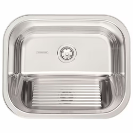 Tanque de Encaixe 34L Hera Aço Inox Polido Tramontina