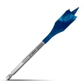 Broca Chata Madeira Expert 12x152mm Prata/Azul Bosch