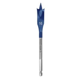 Broca Chata Madeira Expert 16x152mm Prata/Azul Bosch