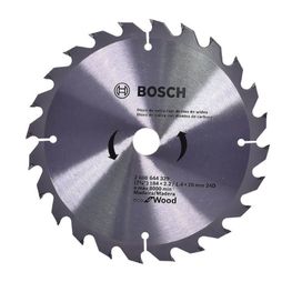Disco Serra 24 Dentes Eco 184x20mm Prata Bosch