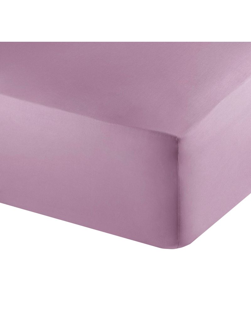 2297946-Lencol-Casal-Percal-180-Fios-100--Algodao-Penteado-Rosa-Rouge-AMOEDO
