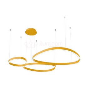 Pendente Led Open Indie 180cm 113W 3000K Gold GMH