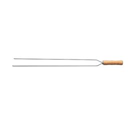 Espeto Duplo 75cm Inox Tramontina