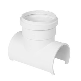 Tapa Furo Te Esgoto 100x75mm Branco Estrela Acessórios