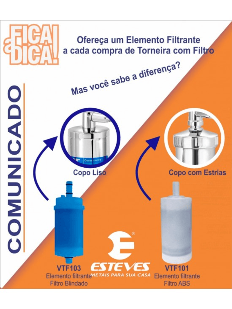 1850547-TORNEIRA-FILTRO-MESA-C34-14V-ESTEVES-AMOEDO