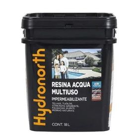 Resina Impermeabilizante Acqua Mult 18L Hydronorth