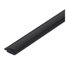 Perfil Slim Embutir 1 Metro Preto Gaya