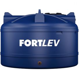 Caixa D'água Tampa Rosca 2000 Litros Azul Fortlev