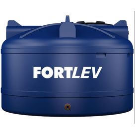 Caixa D'água Tampa Rosca 3000 Litros Azul Fortlev