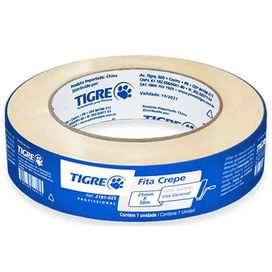 Fita Crepe 24MMx50M Pinceis Tigre