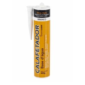 Calafetador Base D agua Bisnaga 400gr Branco Santa Luzia