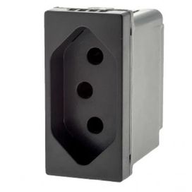 Modulo Tomada 2P+T 20A BP Pial Plus+Preto 250V Pial