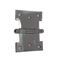 Dobradiça Palmela de Ferro 3 1/2 Cromado Isero